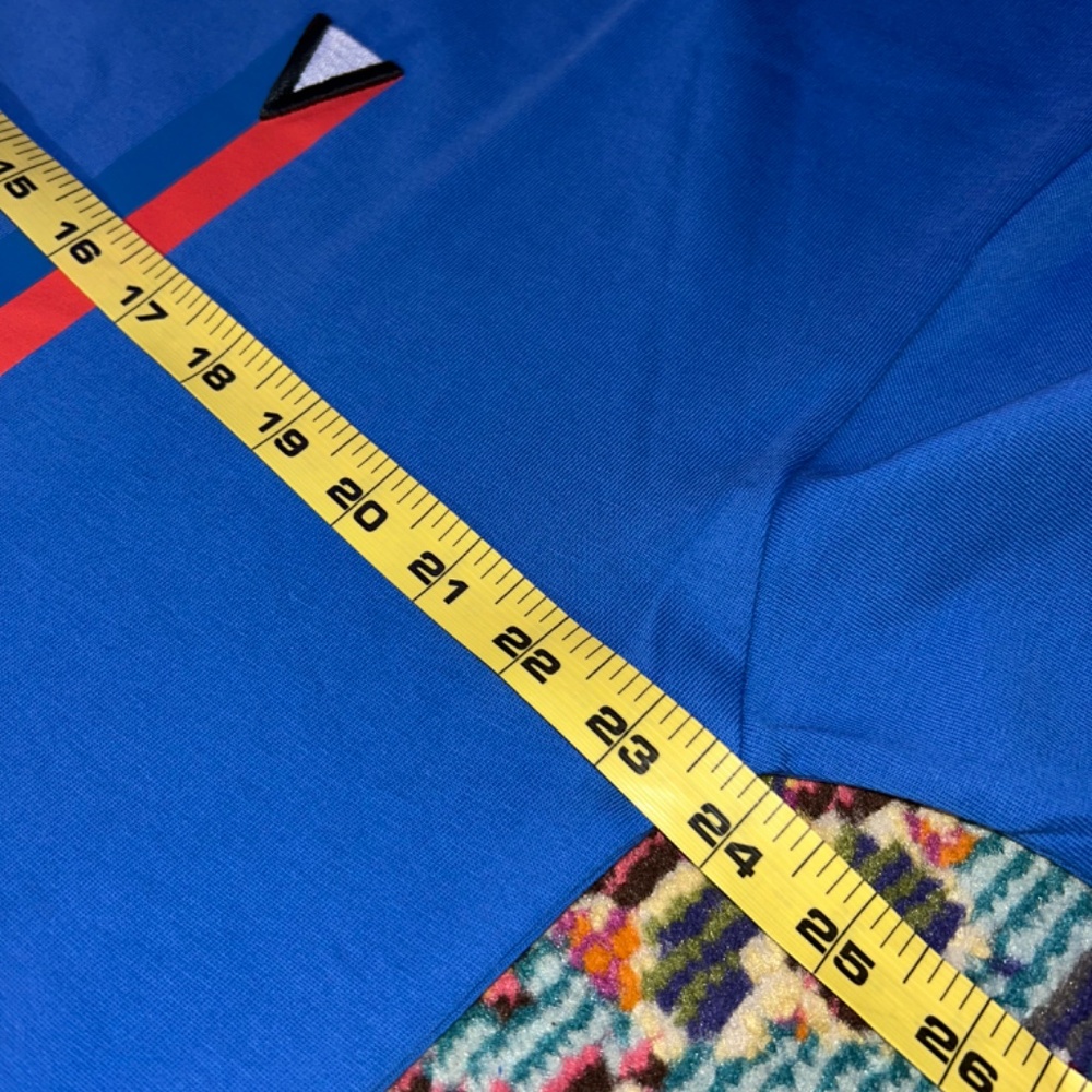 MEN'S PRE-OWNED SHORT SLEEVED EMBROIDERED LOUIS VUITTON COTTON T-SHIRT XL - Picture 6 of 7